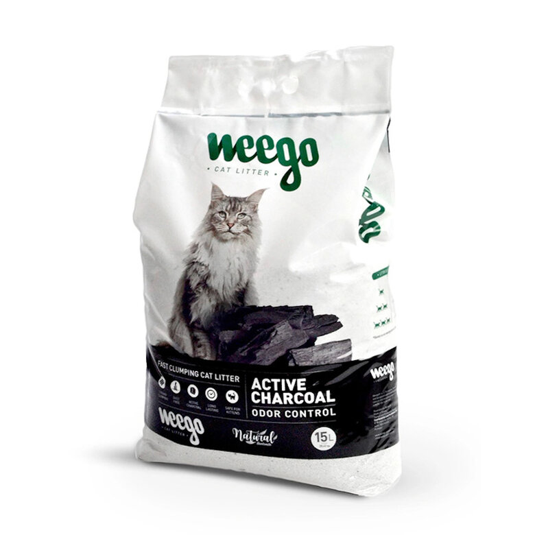 Weego Active Charcoal Arena aglomerante para gatos, , large image number null
